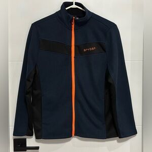 Spyder: Youth Full Zip-Up Sweatshirt- Size XL (14/16)
